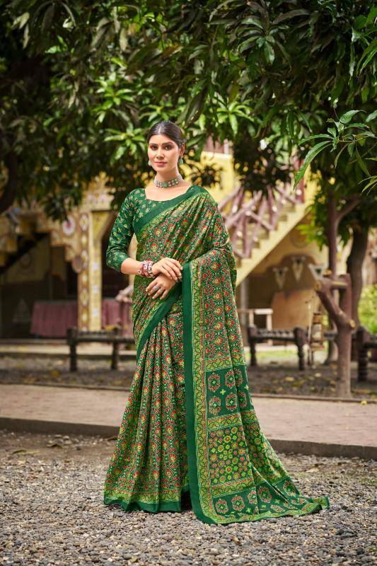 Lakhani ajrakh Wholesale sarees suppliers in India